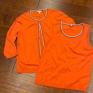 🔴 Talbots Sweater Set size Medium